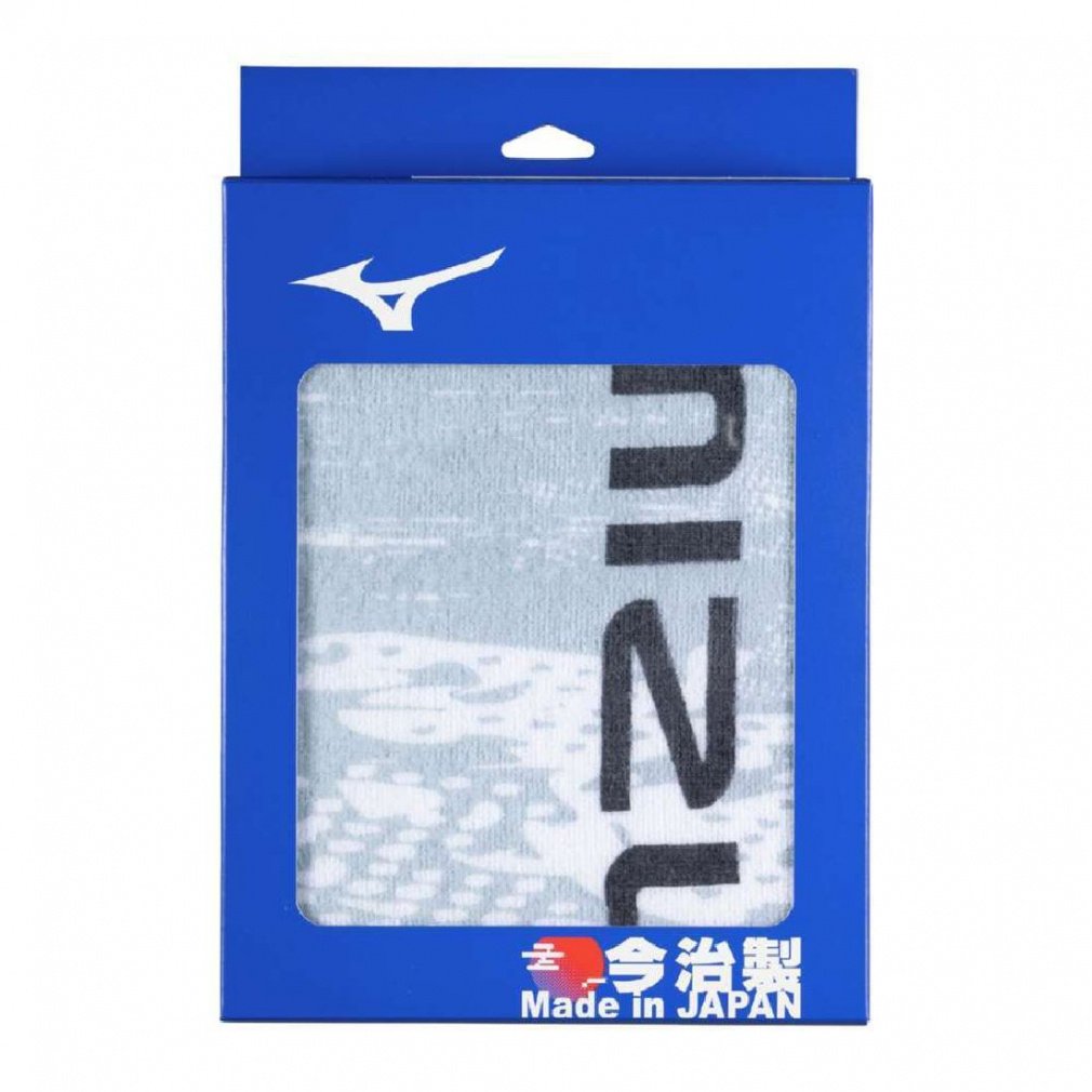 ミズノ タオル 今治製 グラフィックフェイスタオル 箱入り 34×83cm