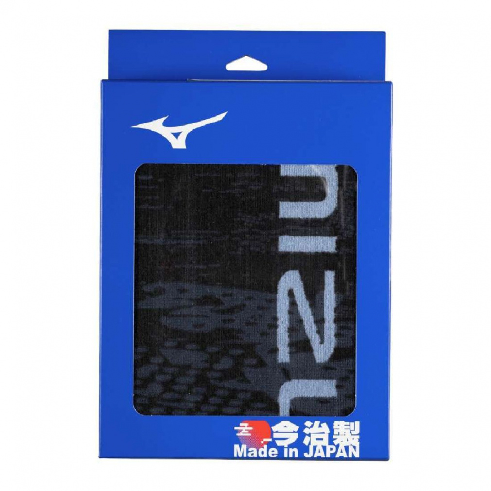 ミズノ タオル 今治製 グラフィックフェイスタオル 箱入り 34×83cm