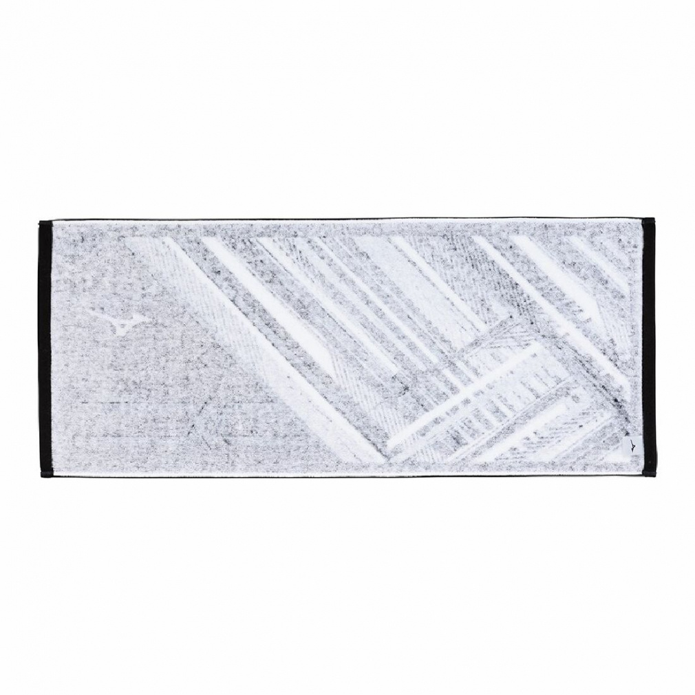 ミズノ タオル 今治製：フェイスタオル 箱入り 34×80cm 32JYB10291