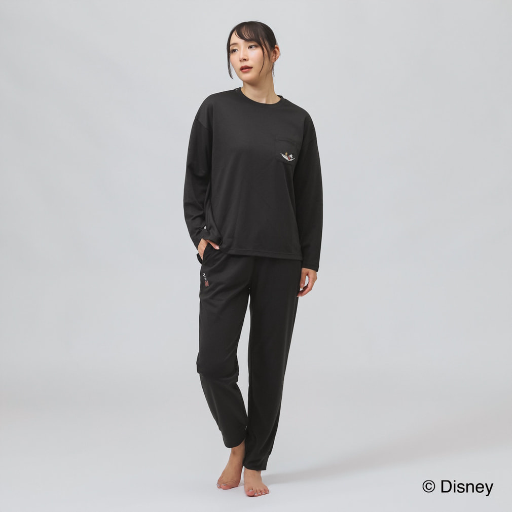 ディズニー リカバリーウェア 長袖Tシャツ レディース TIGORASLEEP