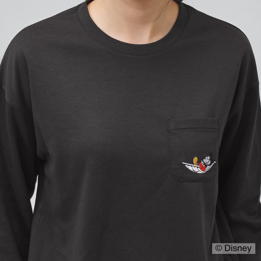 ディズニー リカバリーウェア 長袖Tシャツ レディース TIGORASLEEP