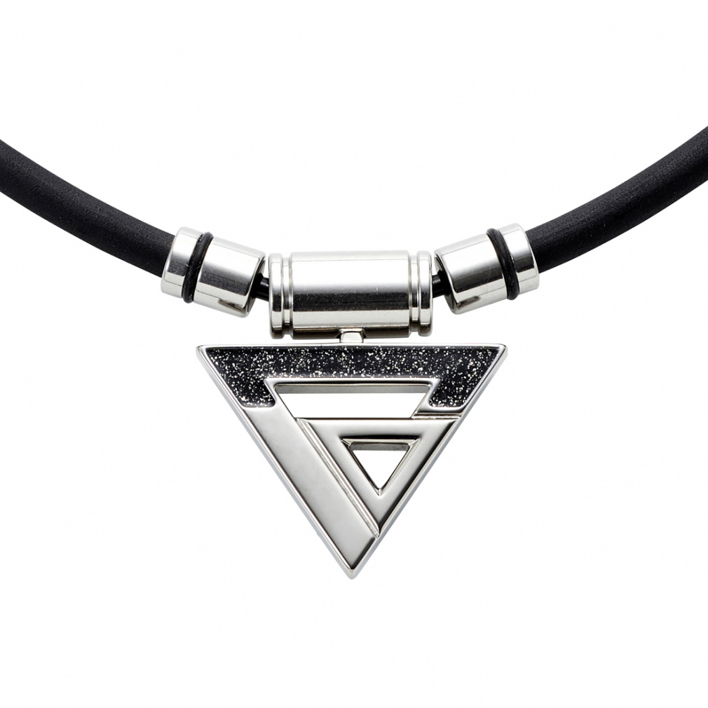 TAOネックレス A-original シルバー×ブラックラメ｜Alpen Online