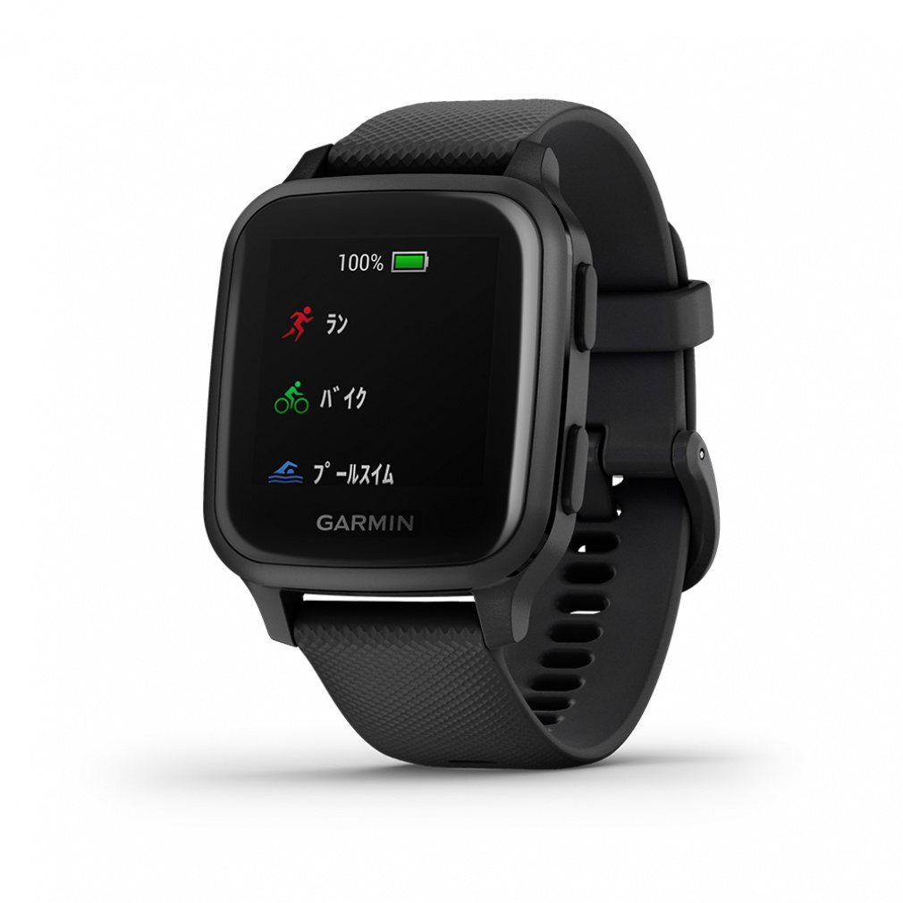 ガーミン Venu Sq Music Black/Slate 0100242670 スマートウォッチ GPS