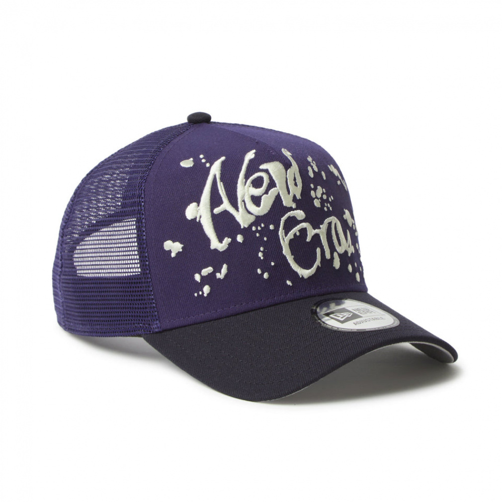 ニューエラ キャップ 9FORTY A-Frame トラッカー Dripping NEW ERA