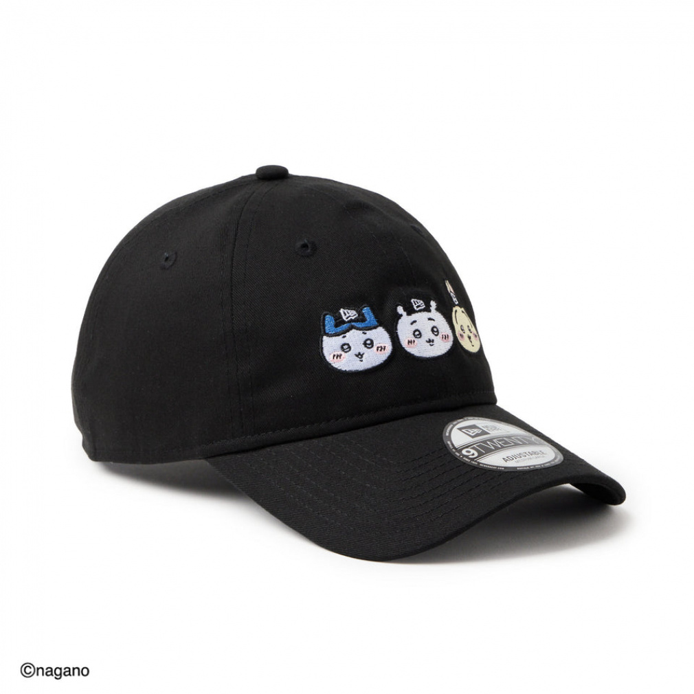 NEW ERA 新品　ちいかわ　コラボ　ハチワレ　キャップ　9twenty NEW ERA ニューエラ ちいかわコラボレーション ハチワレ キャップ
