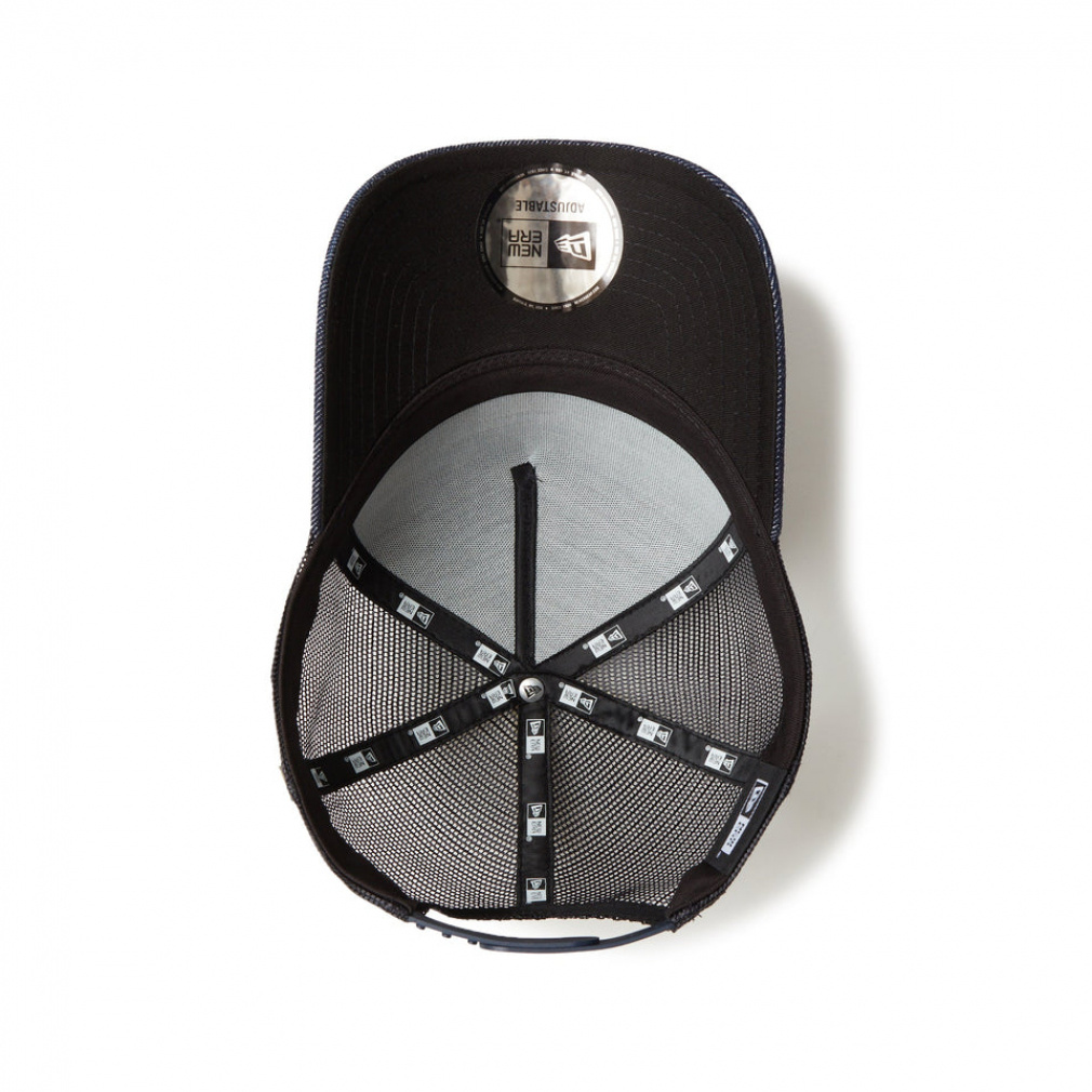 ニューエラ キャップ 9FORTY A-Frame トラッカー Denim スクエア