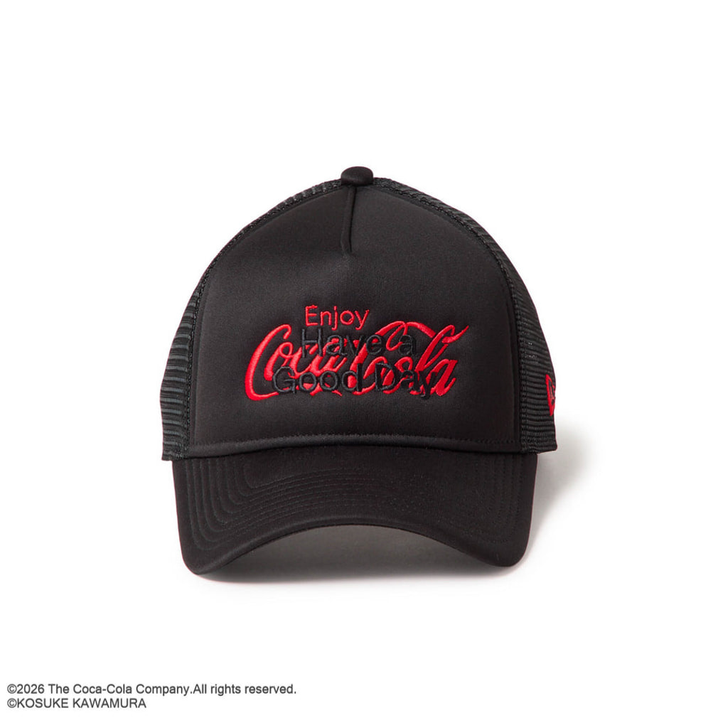 ニューエラ キャップ 9FORTY A-Frame トラッカー Coca-Cola designed