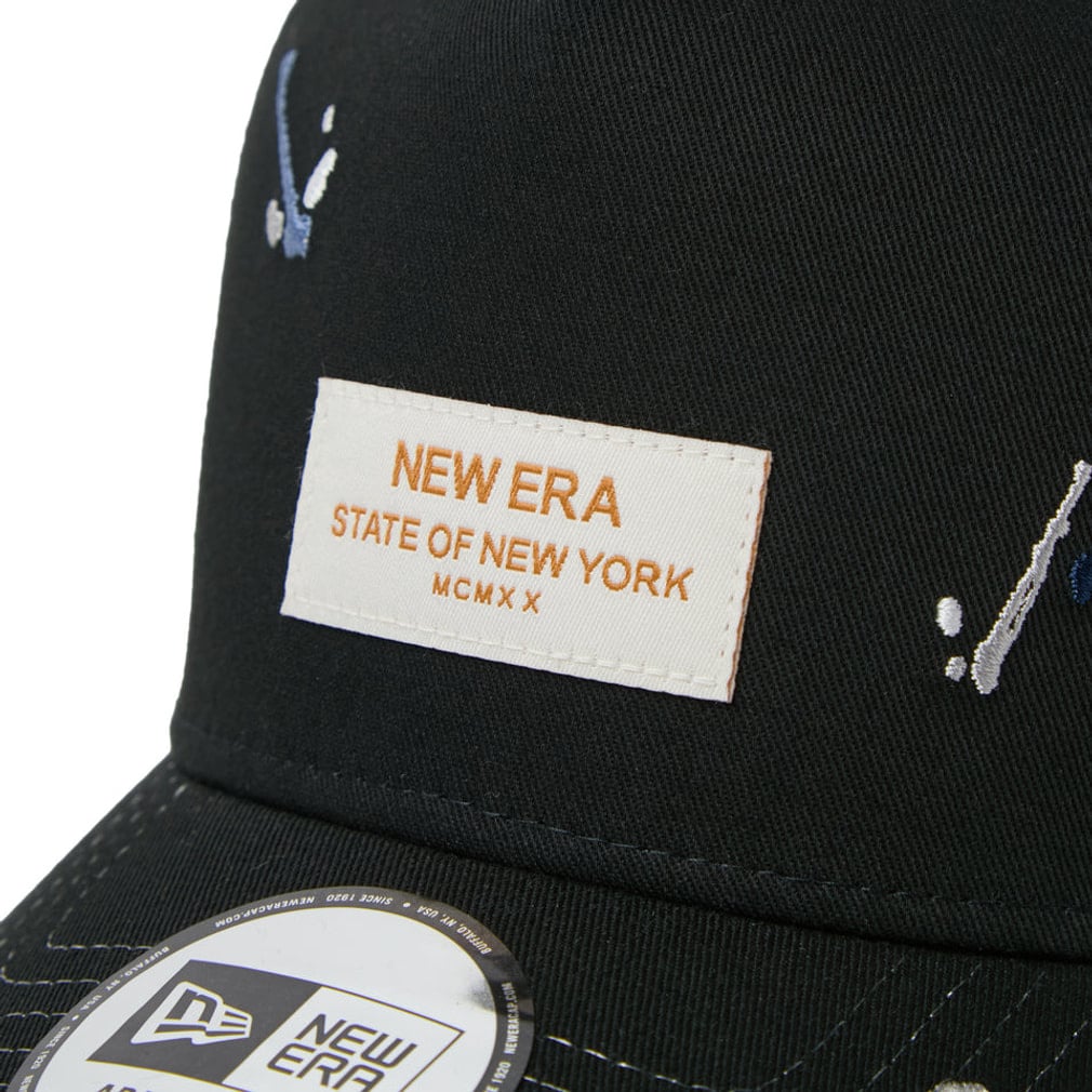 ニューエラ キャップ 9FORTY A-Frame Splash Embroidery ウーブン