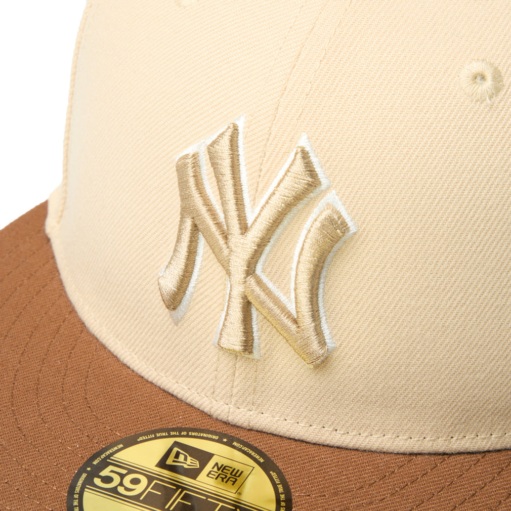 ニューエラ キャップ 59FIFTY Mocha Mousse ニューヨーク・ヤンキース