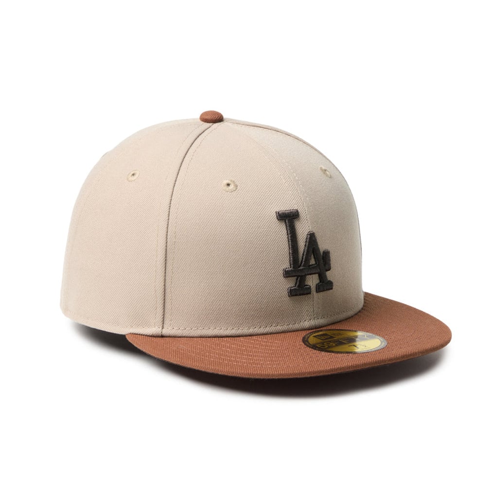 ニューエラ キャップ 59FIFTY Mocha Mousse ロサンゼルス・ドジャース