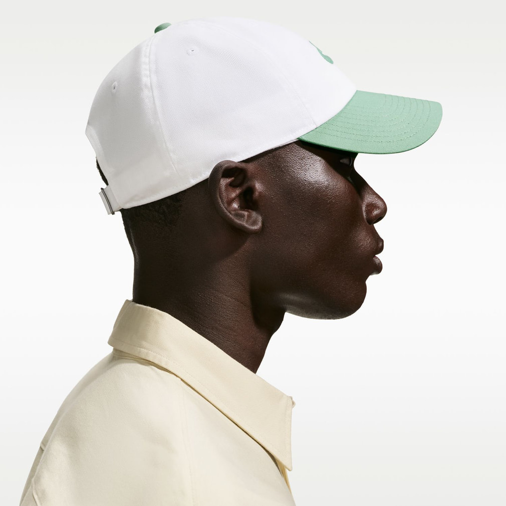 NIKE RFロゴ刺繍CAP 白/緑 フェデラーモデル キャップ 新品・タグ付き ナイキ キャップ クラブ キャップ CB FUT WSH L FB5368 105 帽子