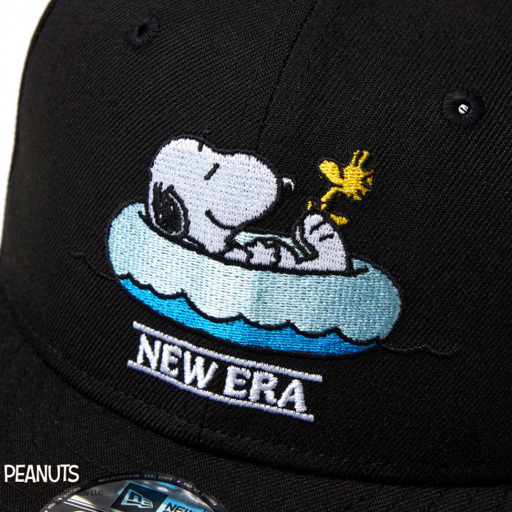 ニューエラ Youth 9FIFTY PEANUTS フロート ブラック 14432153 BLK