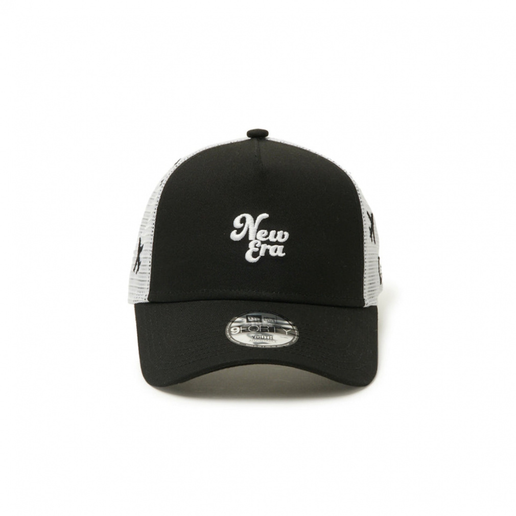 ニューエラ Youth 9FORTY A-Frame トラッカー Mesh Embroidery 飛行機
