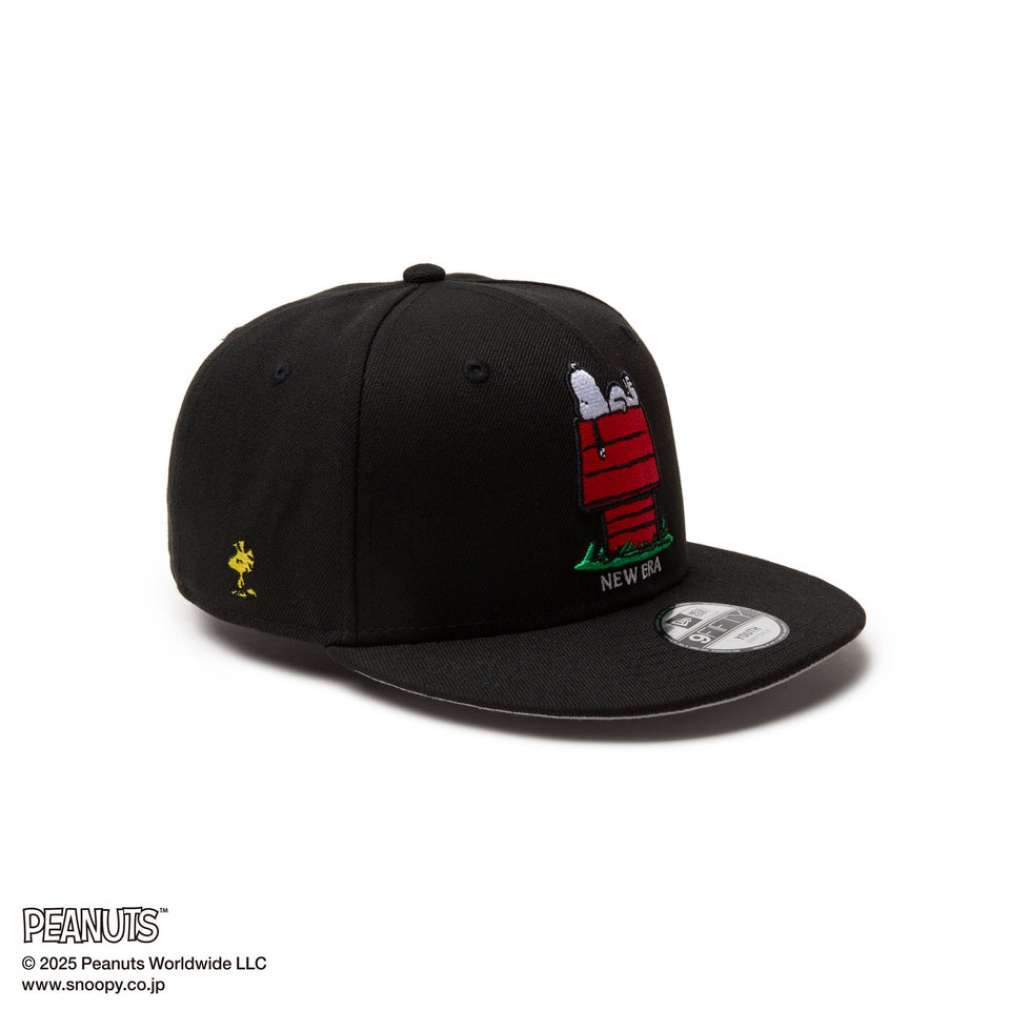 ニューエラ Youth 9FIFTY PEANUTS ピーナッツ スヌーピー ウッド