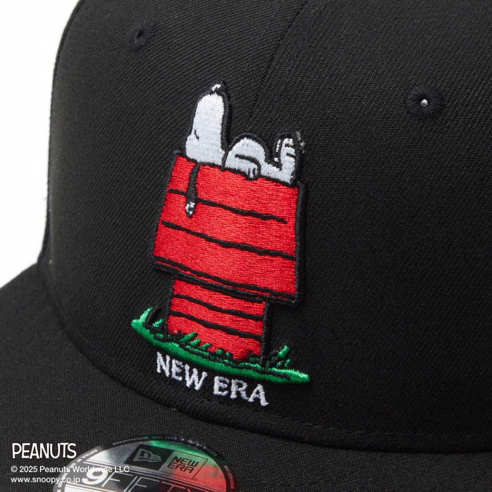 ニューエラ Youth 9FIFTY PEANUTS ピーナッツ スヌーピー ウッド
