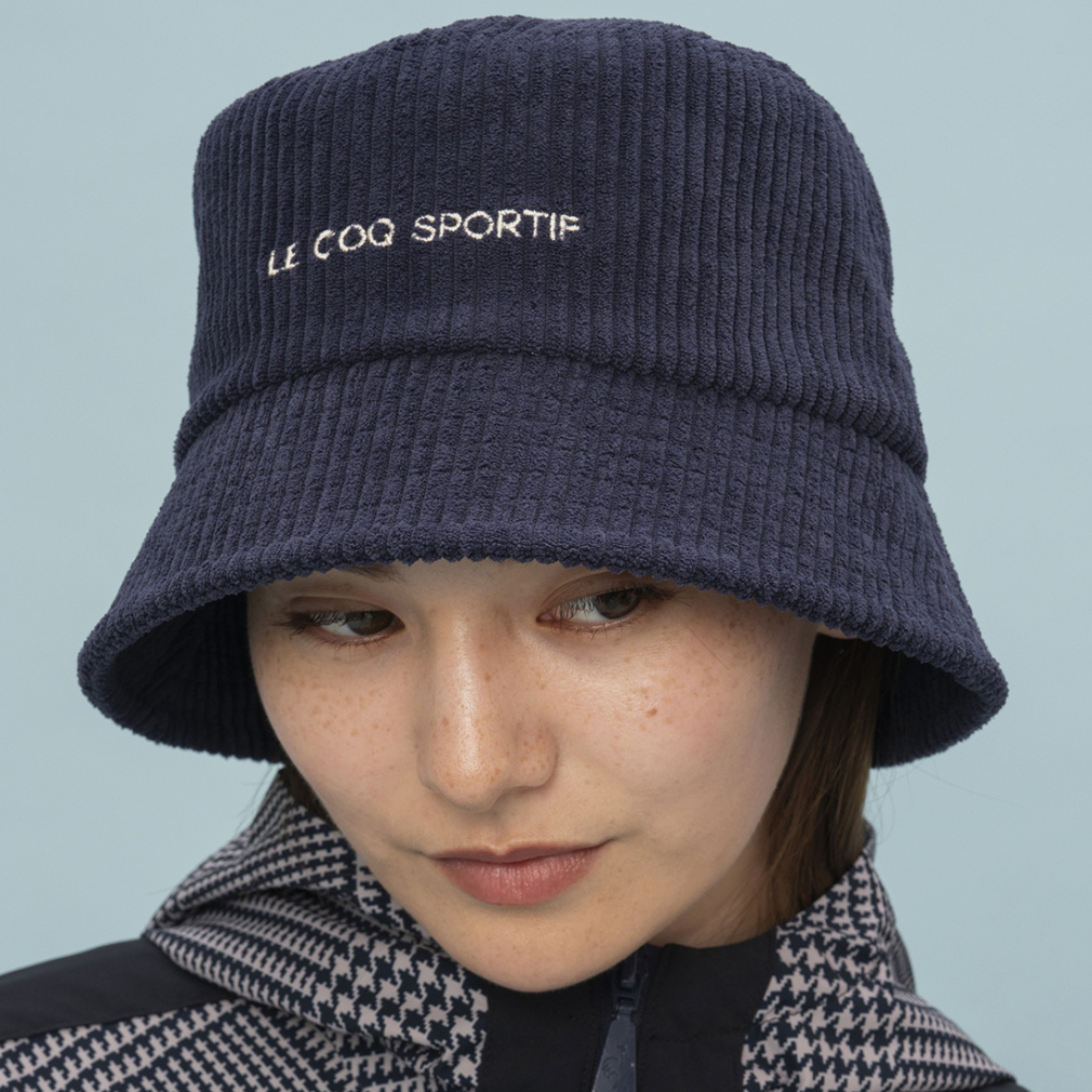 ルコック レディース ハット コーデュロイハット QMAYJC51 NV 帽子 le