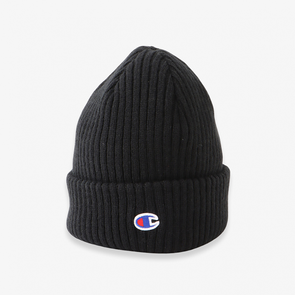チャンピオン ニット帽 リブニットワッチ 492-013A 帽子 ： ブラック
