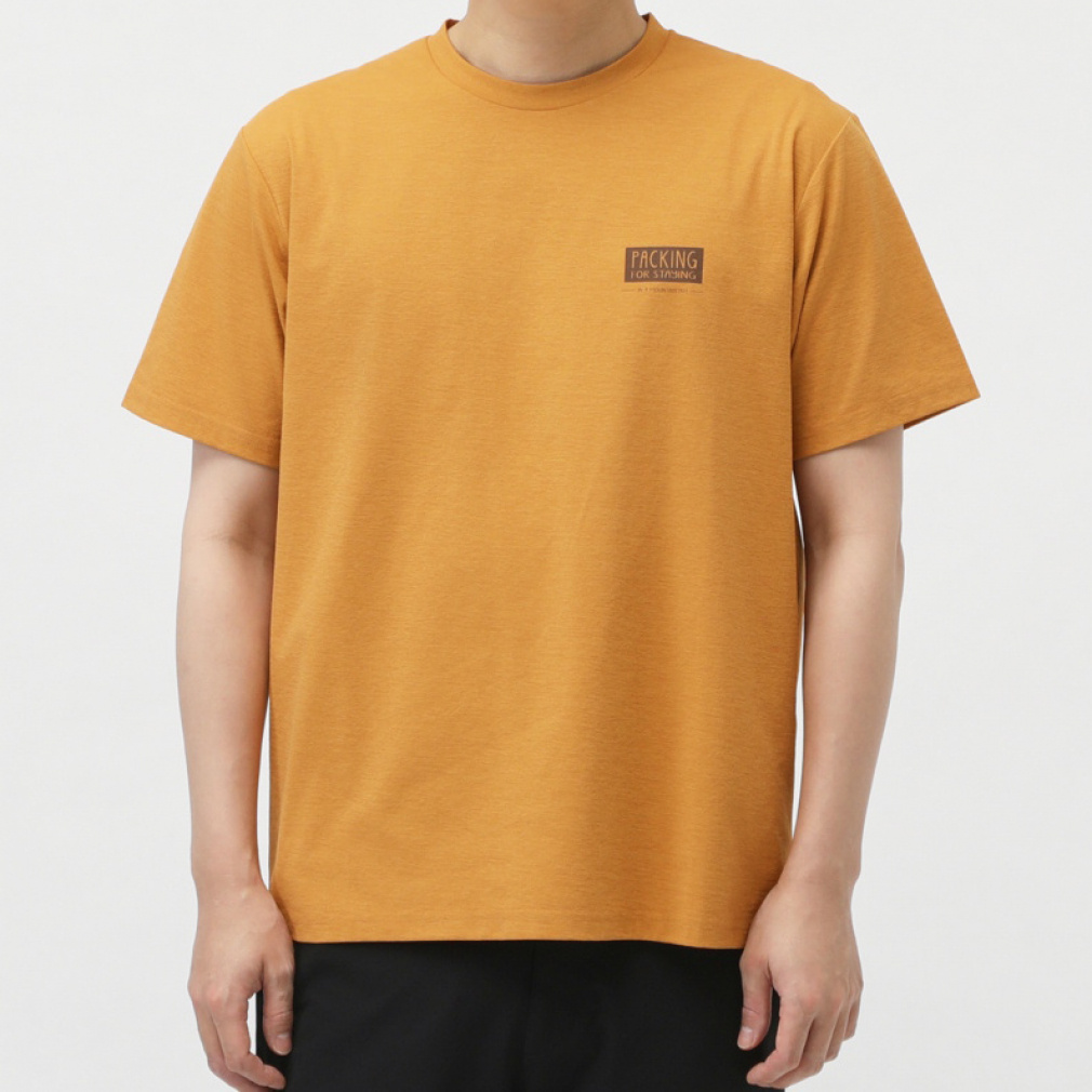 2025春夏 ティゴラ メンズ アウトドア 半袖Tシャツ グラフィック半袖T