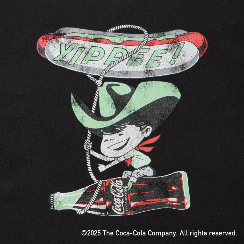 コカ・コーラ カウボーイプリントTシャツ｜Alpen Online