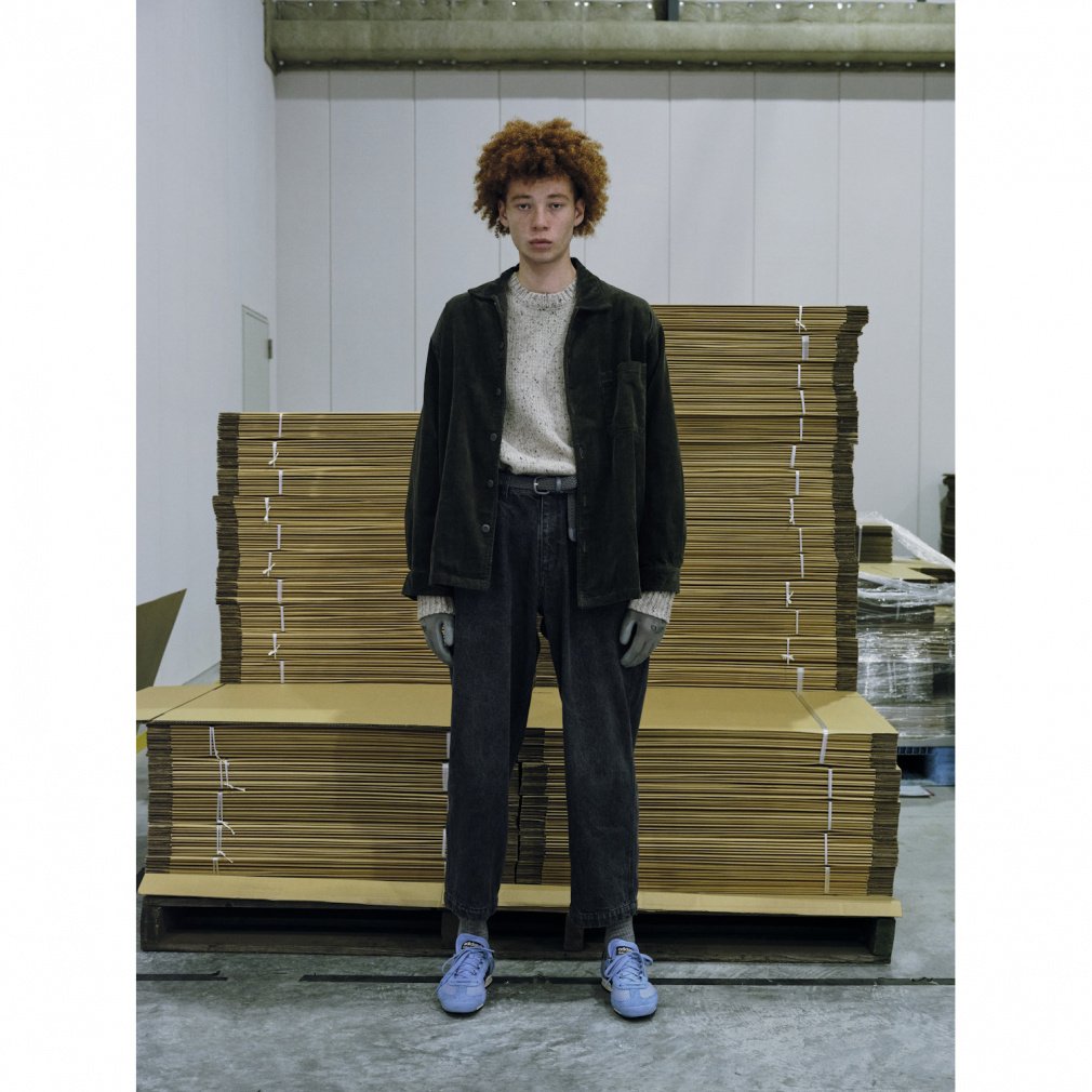 トライアンタン アウトドアジャケット 14コーデュロイ シャツ