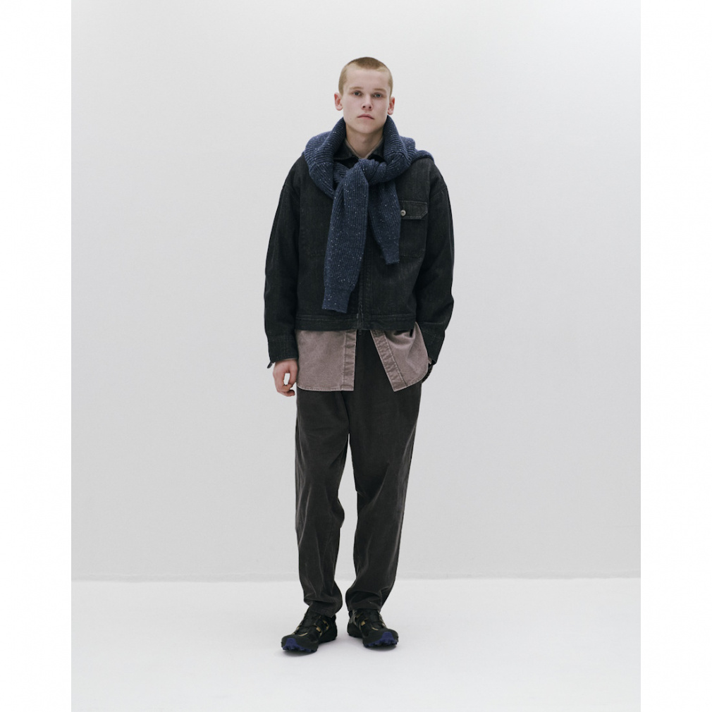 リンスデニム ショートジップブルゾン｜Alpen Online