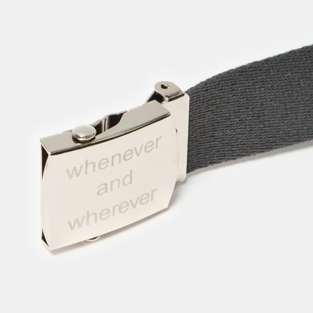 ヒトリエ ガチャベルト Free buckle leather belt | ROTAR | ローター