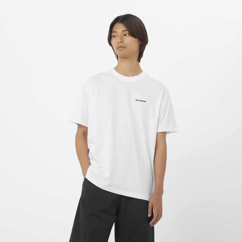 サロモン ロゴ リラックス ティー SALOMON LOGO RX TEE M｜Alpen