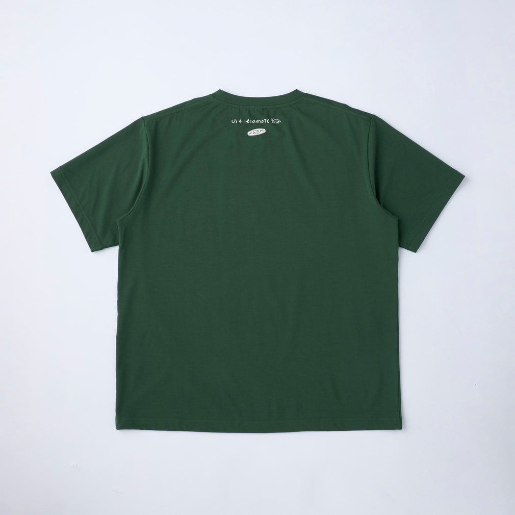 キーン アウトドアカジュアル 半袖Tシャツ US4 HARVEST LOGO TEE