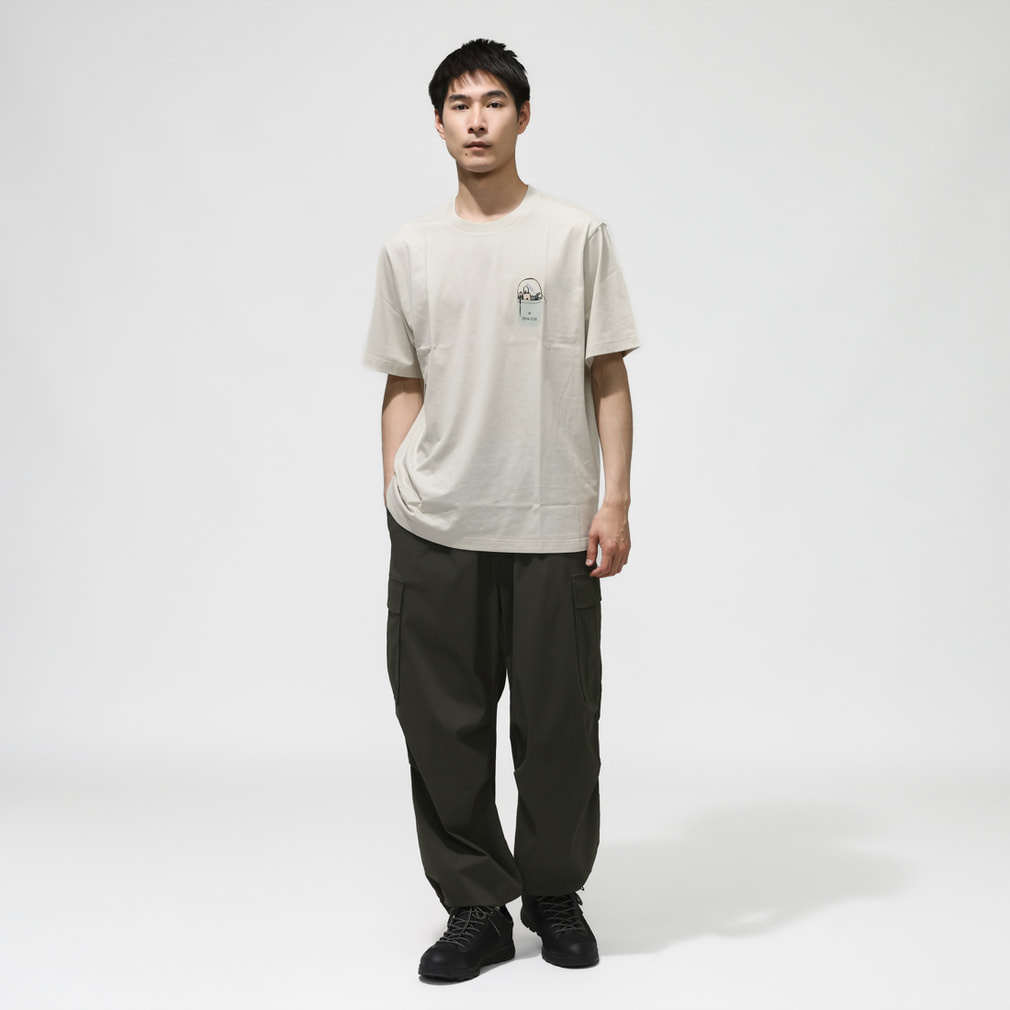 2026春夏 スノーピーク アウトドアカジュアル 半袖Tシャツ Cotton