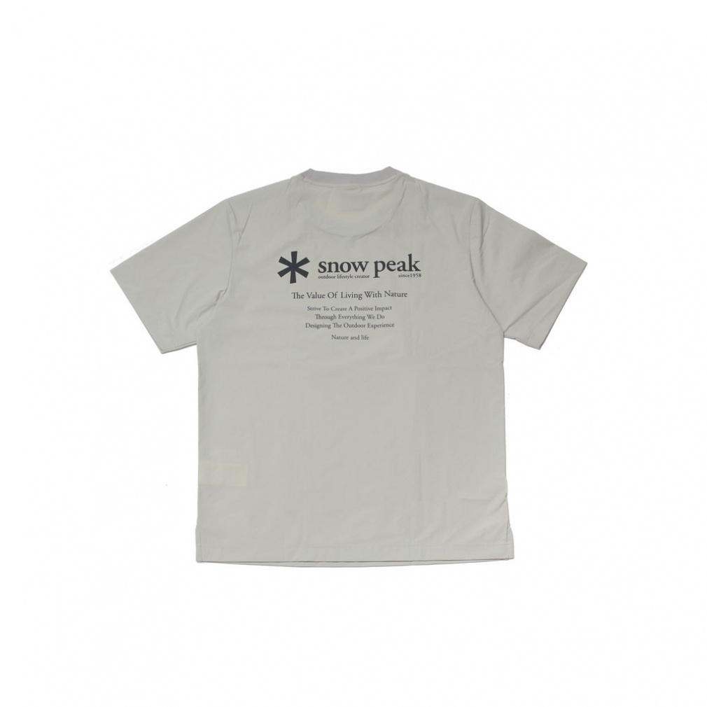 Thin-tech Woven Short Sleeve T-Shirt｜Alpen Online