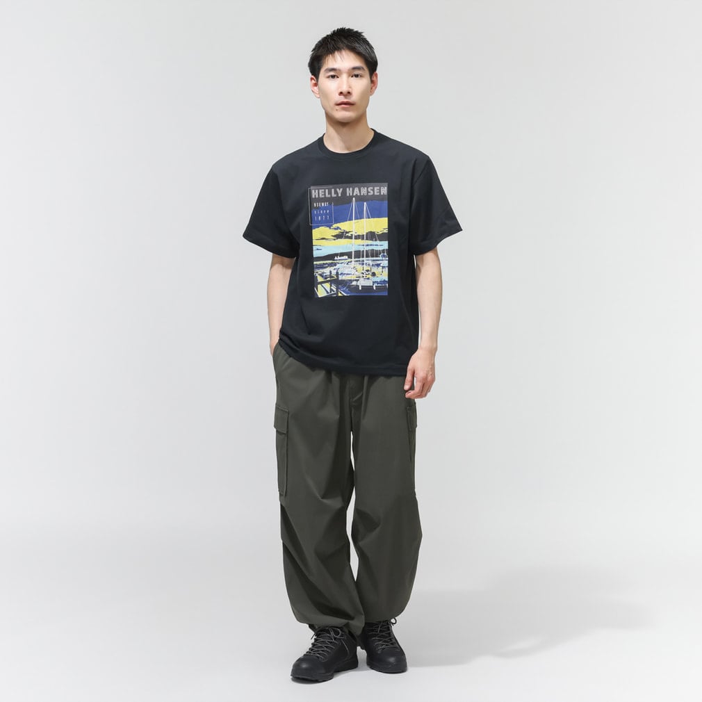 ヘリーハンセン アウトドアカジュアル 半袖Tシャツ S/S Landscape Tee