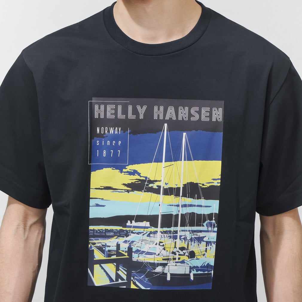 ヘリーハンセン アウトドアカジュアル 半袖Tシャツ S/S Landscape Tee