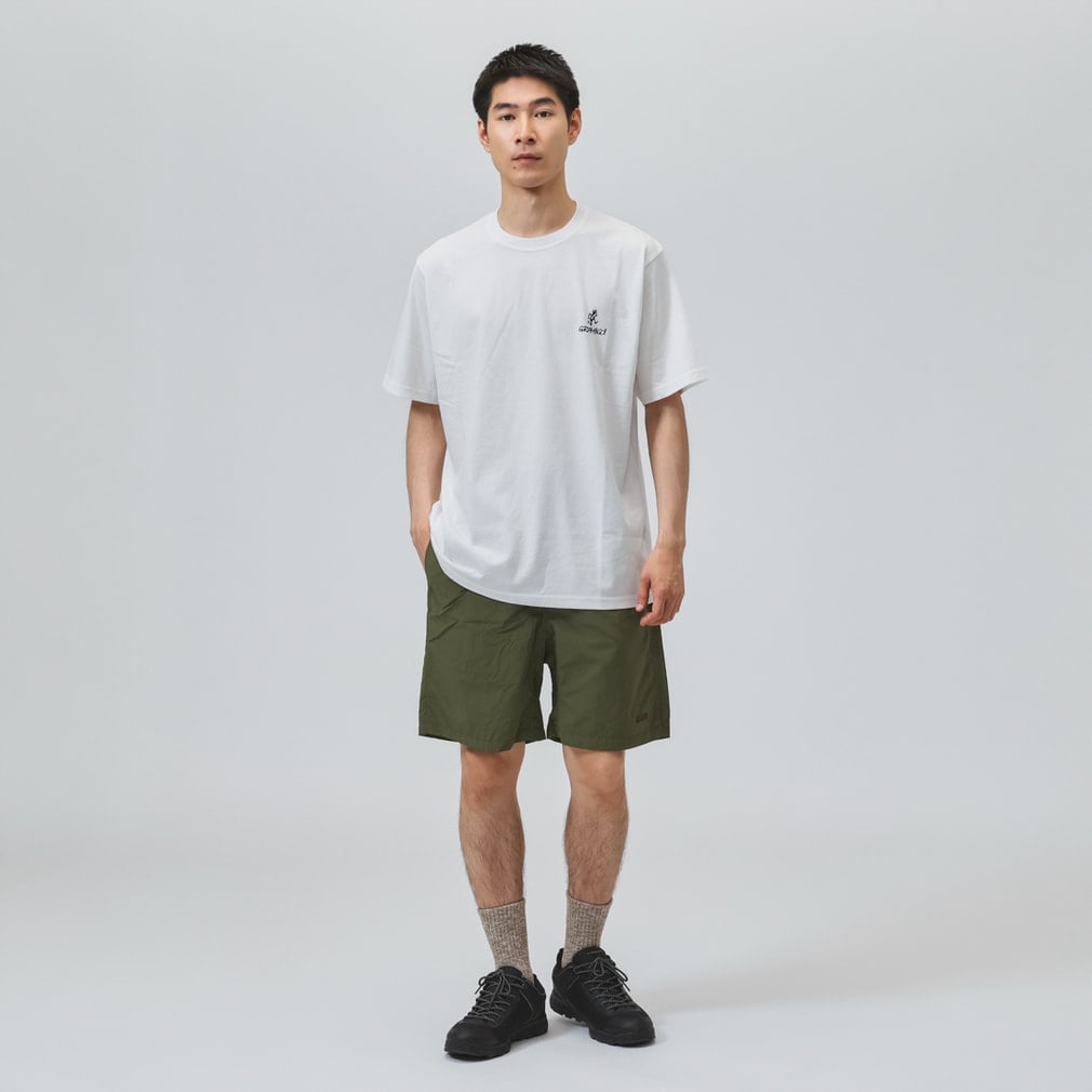 グラミチ アウトドアカジュアル 半袖Tシャツ ONE POINT LOGO TEE G4SU