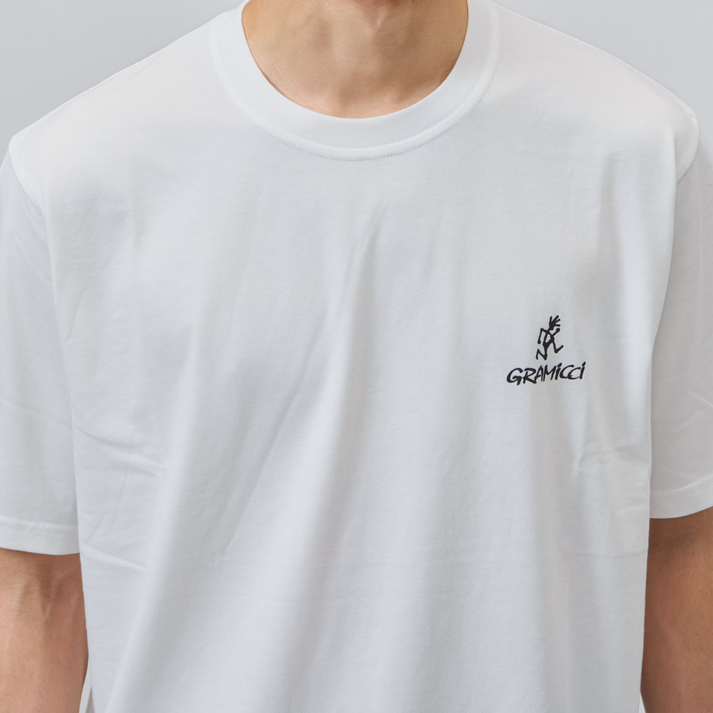 グラミチ アウトドアカジュアル 半袖Tシャツ ONE POINT LOGO TEE G4SU