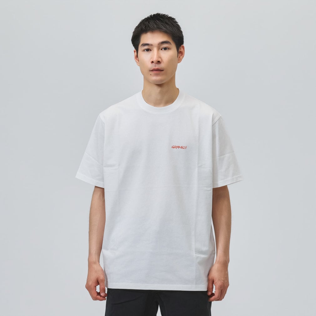 グラミチ アウトドアカジュアル 半袖Tシャツ ICE SCULPTURE TEE G6SU