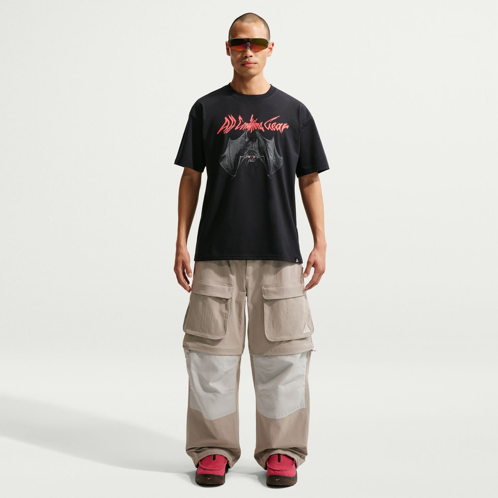 ナイキ メンズ アウトドアカジュアル 半袖Tシャツ ACG DF LSE CAMP
