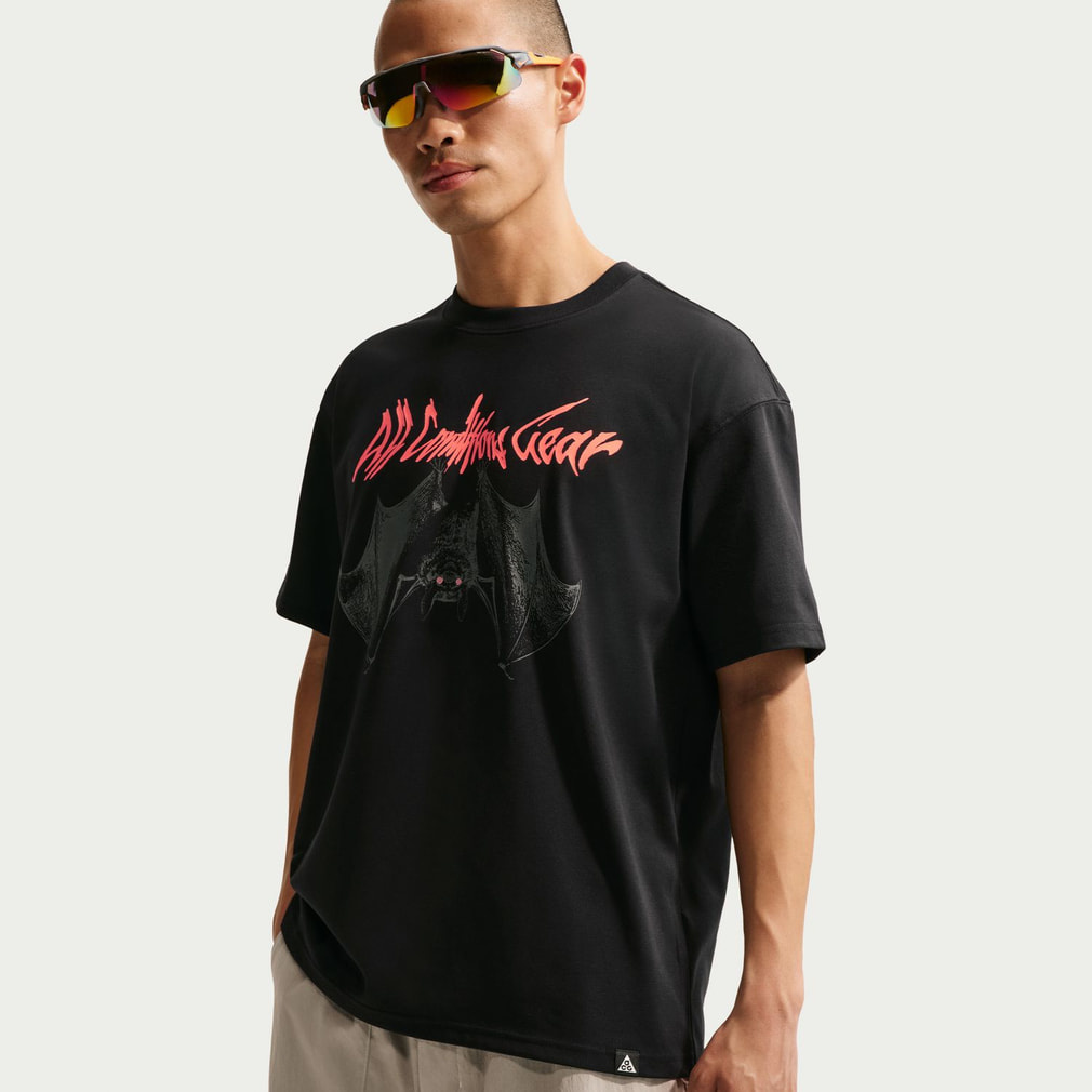 ナイキ メンズ アウトドアカジュアル 半袖Tシャツ ACG DF LSE CAMP