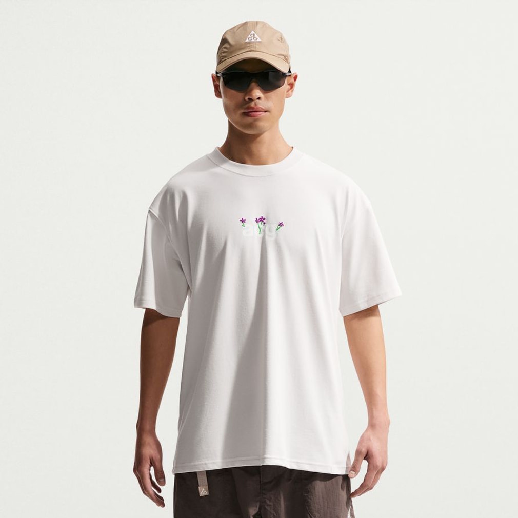 ナイキ メンズ アウトドアカジュアル 半袖Tシャツ ACG DF LSE CAMP