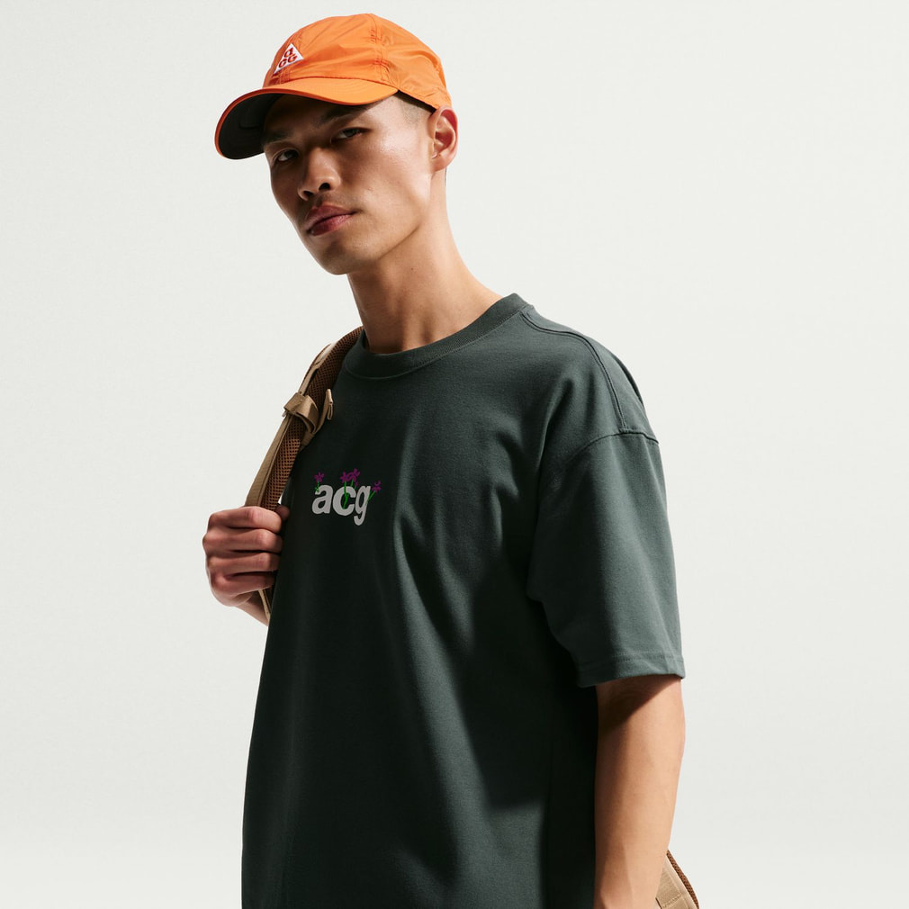 ナイキ メンズ アウトドアカジュアル 半袖Tシャツ ACG DF LSE CAMP