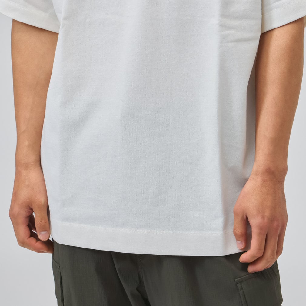 ナンガ メンズ アウトドアカジュアル 半袖Tシャツ ECO HYBRID LINE
