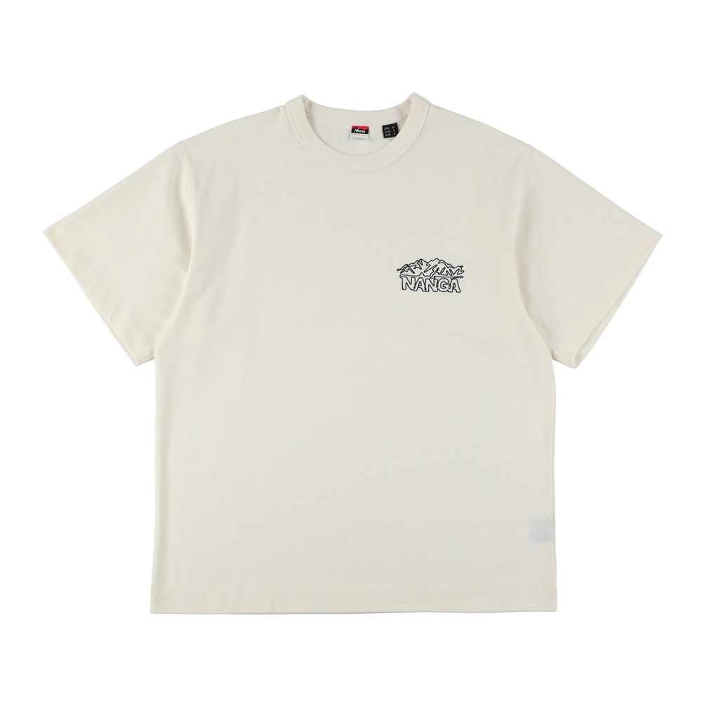 ナンガ メンズ アウトドアカジュアル 半袖Tシャツ ECO HYBRID LINE