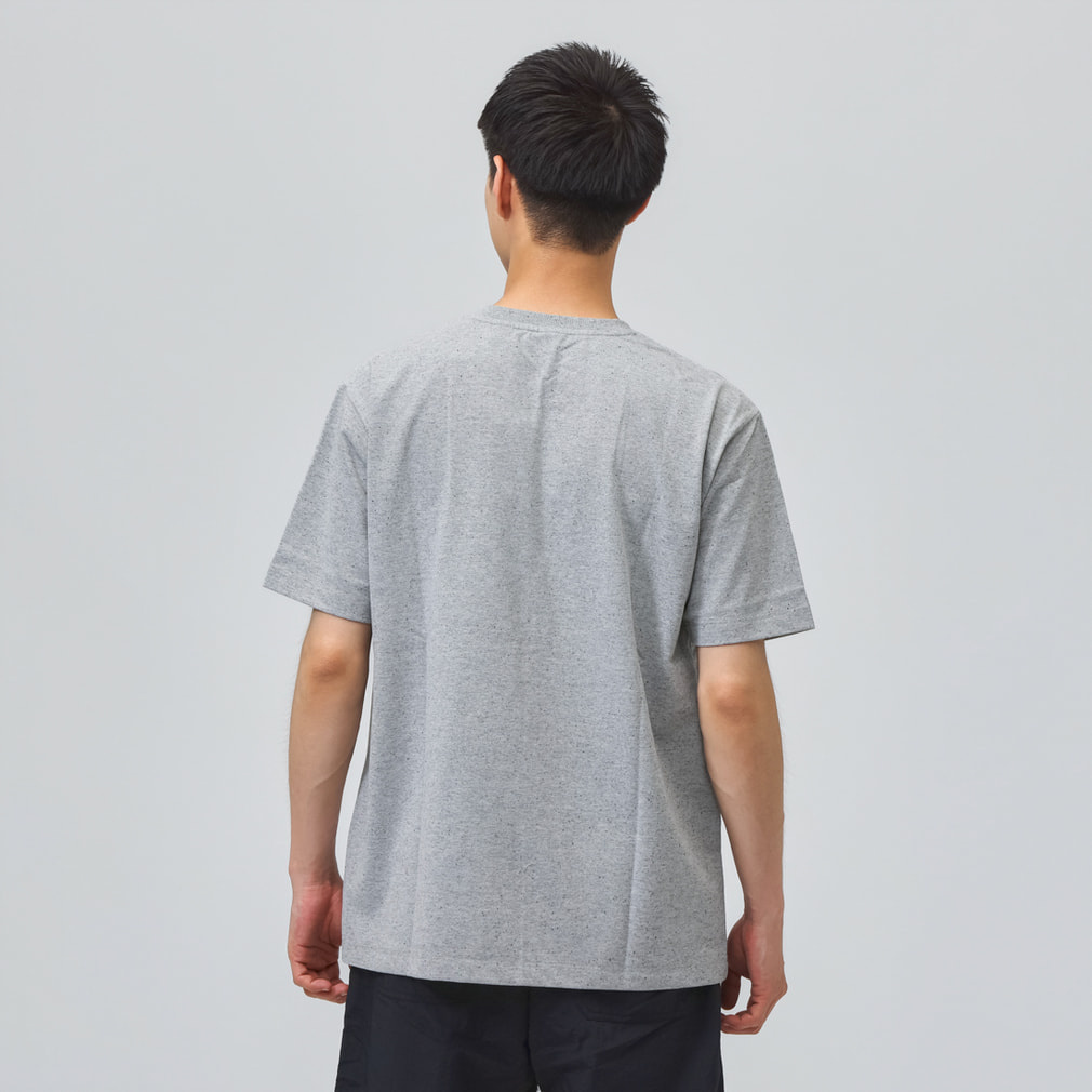 ナンガ メンズ アウトドアカジュアル 半袖Tシャツ ECO HYBRID MT LOGO