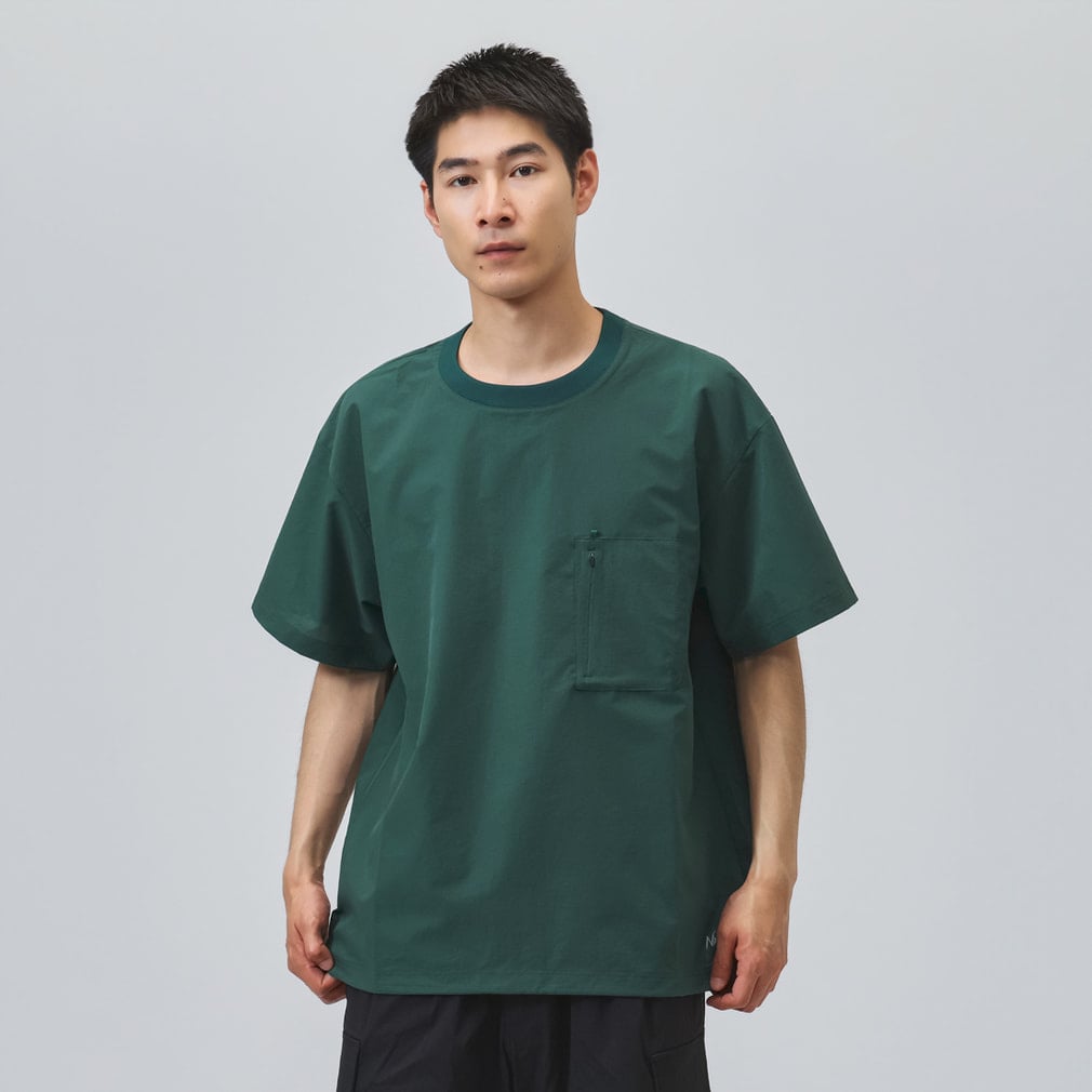 ナンガ メンズ アウトドアカジュアル 半袖Tシャツ DotAir COMFY TEE