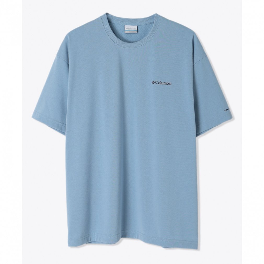 Columbia/ サンライズストレイトオムニフリーズゼログラフィックショートスリーブTシャツ /コ サンライズストレイトオムニフリーズゼログラフィックショート