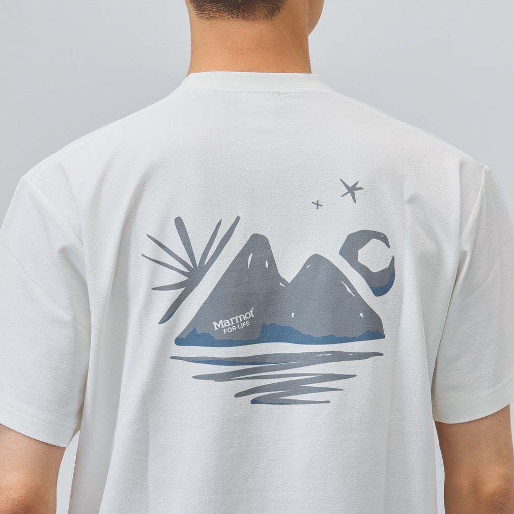 マーモット メンズ トレッキング 半袖Tシャツ Calm T-Shirts