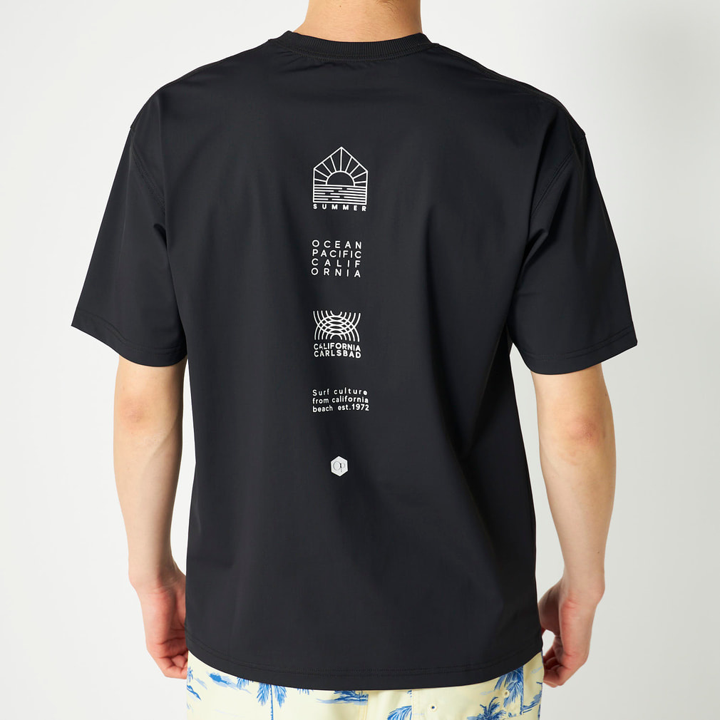 オーシャンパシフィック メンズ アウトドアカジュアル 半袖Tシャツ