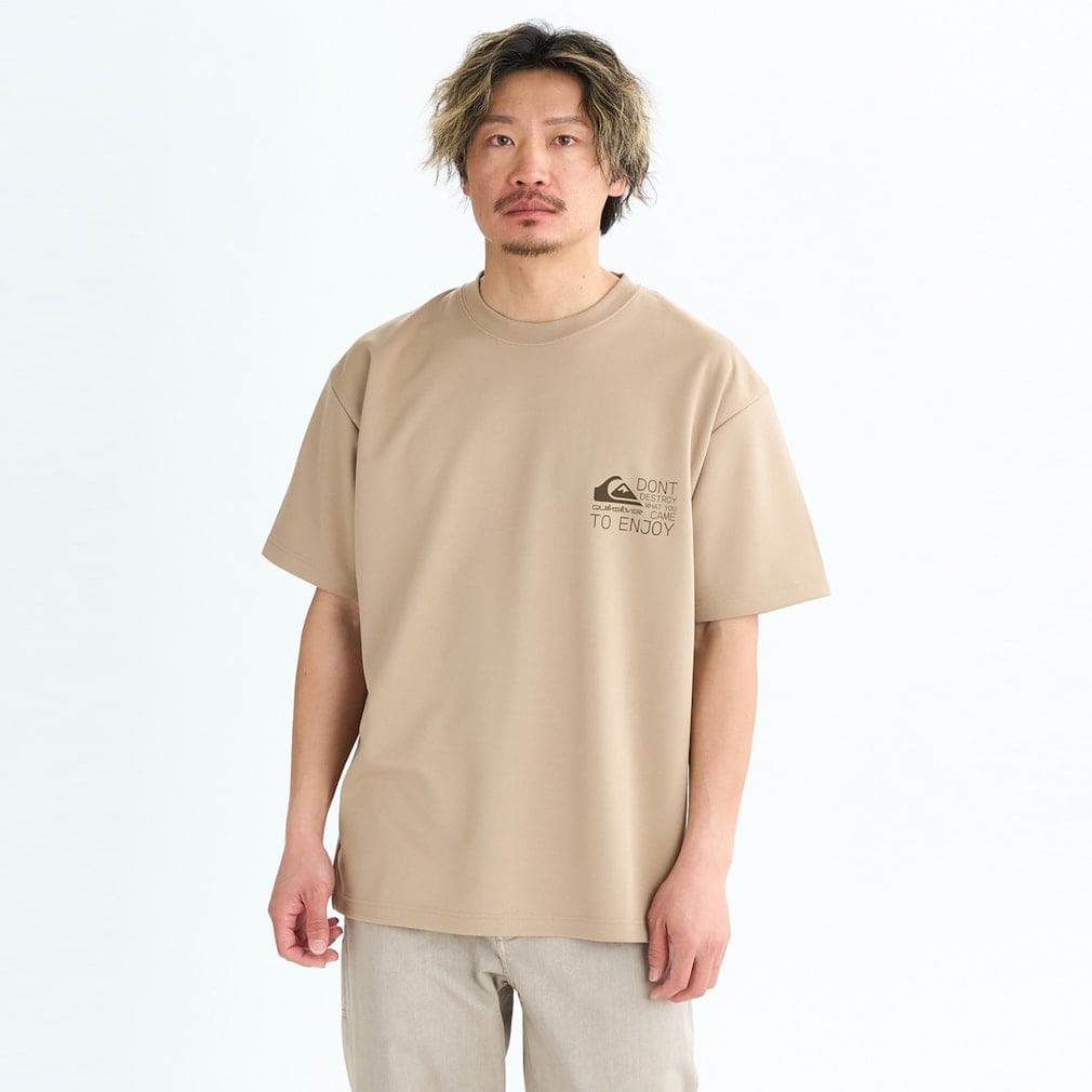 クイックシルバー メンズ サーフ 半袖Tシャツ DISTORTED BOX ST