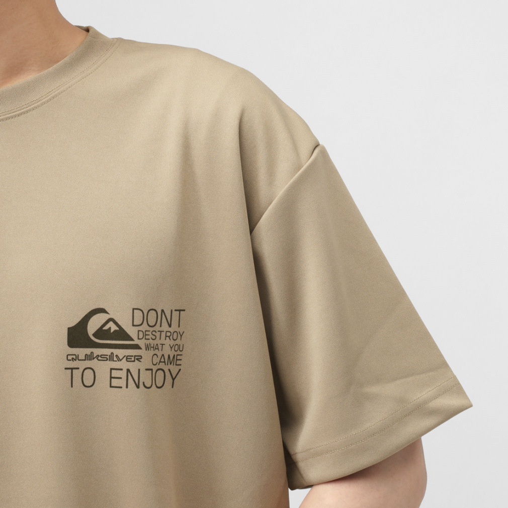 クイックシルバー メンズ サーフ 半袖Tシャツ DISTORTED BOX ST
