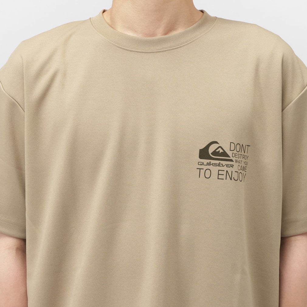クイックシルバー メンズ サーフ 半袖Tシャツ DISTORTED BOX ST