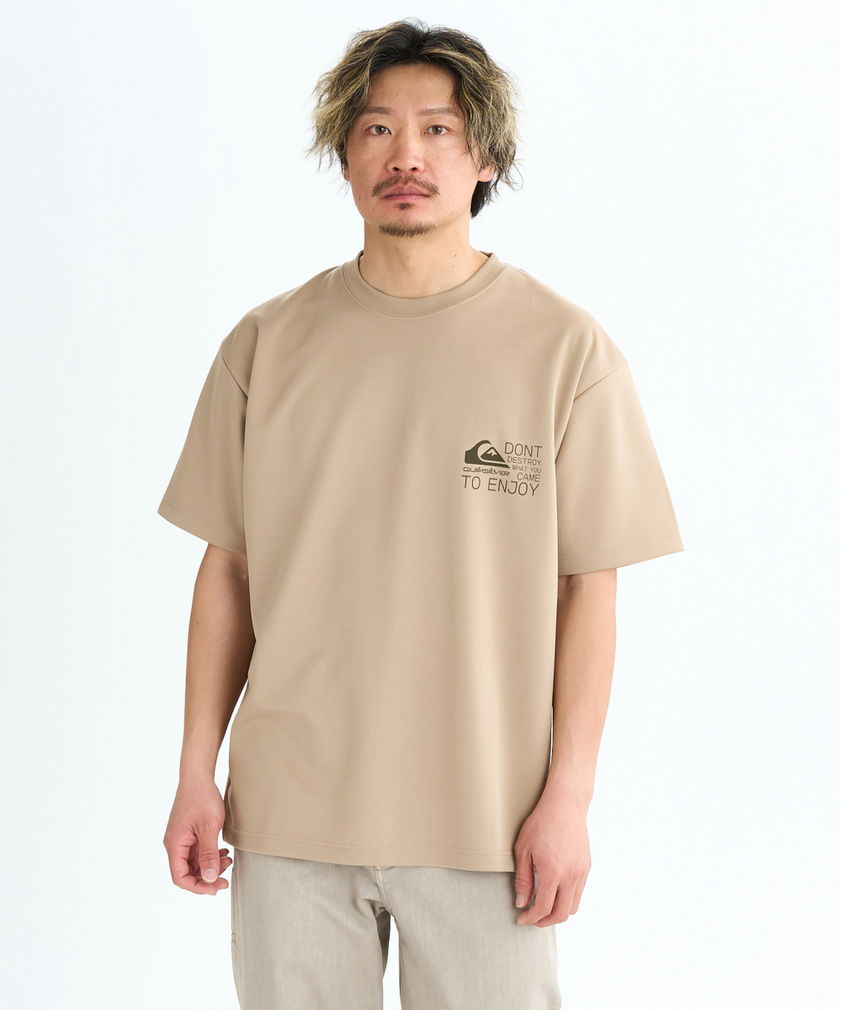Quicksand Tシャツ Lサイズ 2025春夏 クイックシルバー メンズ サーフ 半袖Tシャツ STENCIL ST